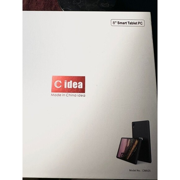 Cidea 8 inch Tablet PC Black New with Tags / Box - Picture 2 of 5